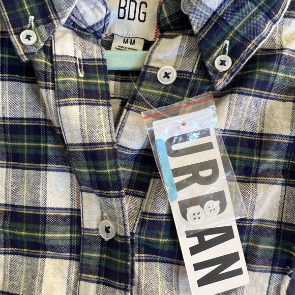URBAN OUTFITTERS BDG: Spliced Dad Button-Down Shirt. NWT - Picture 12 of 16